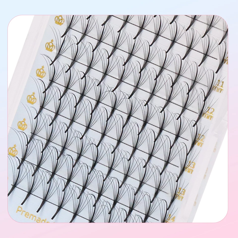 Lashprofesor Wispy Premade Fans Pointy Base 3D-9D Russia Volume Eyelash Extension Individual Lashes Faux Mink Lash
