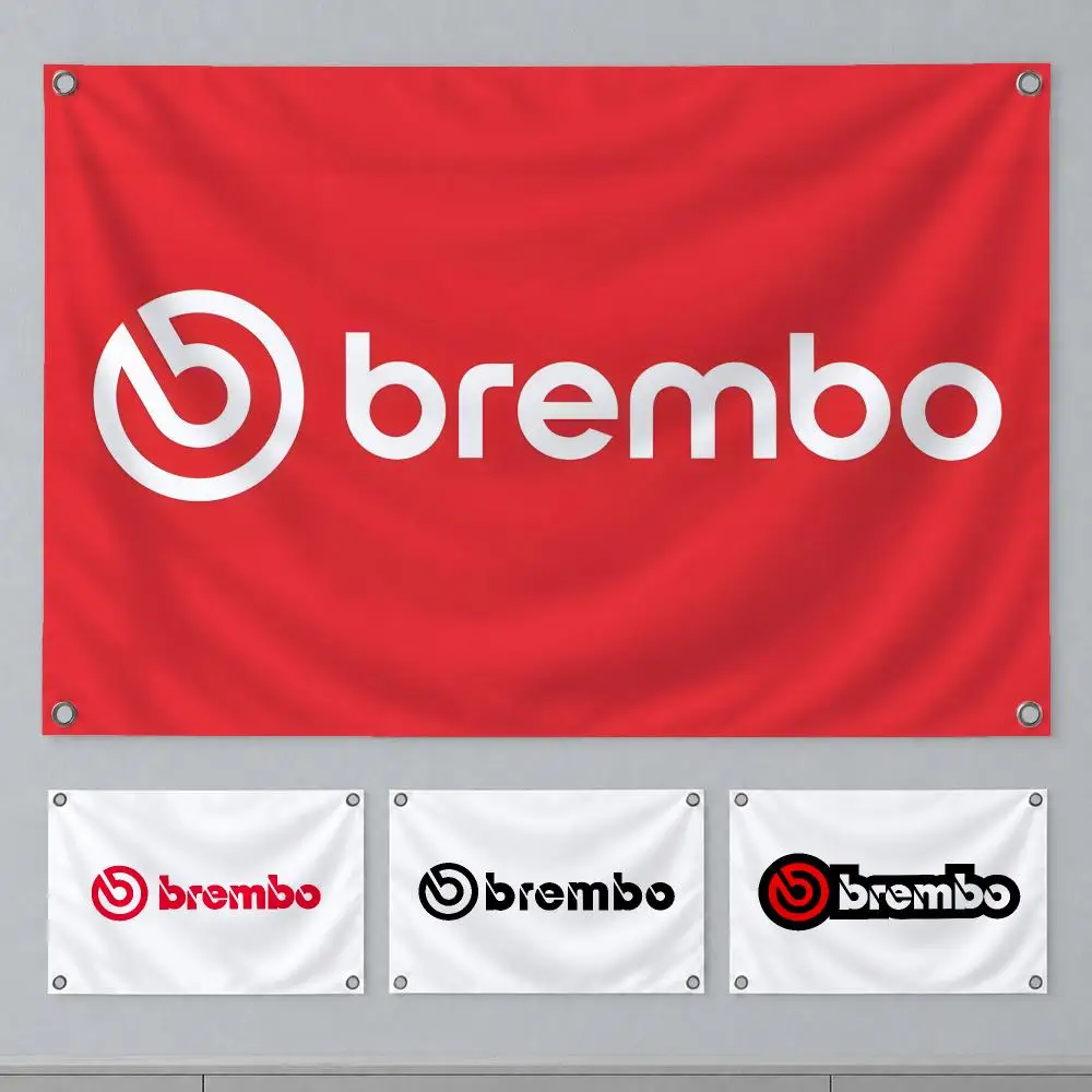 Premium Brand Brembo Flags Wall Hanging Banner Indoor Outdoor Party Home Wall Decor Backdrop