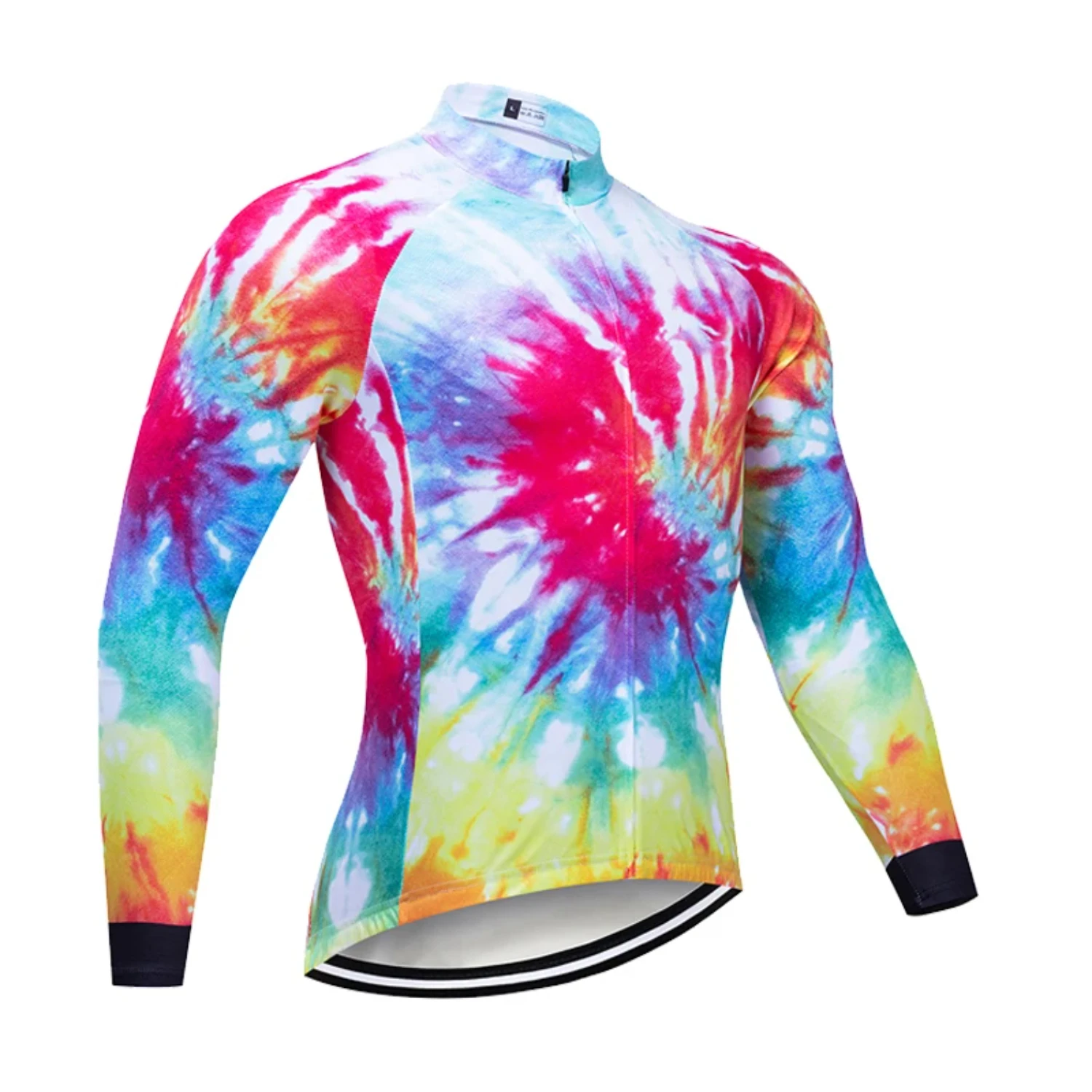 2024 Autumn  Speckle Ink Long Sleeve Cycling Jersey MTB Bike Clothes Cycling Clothing Bicycle Sportwear Maillot Ropa Ciclismo