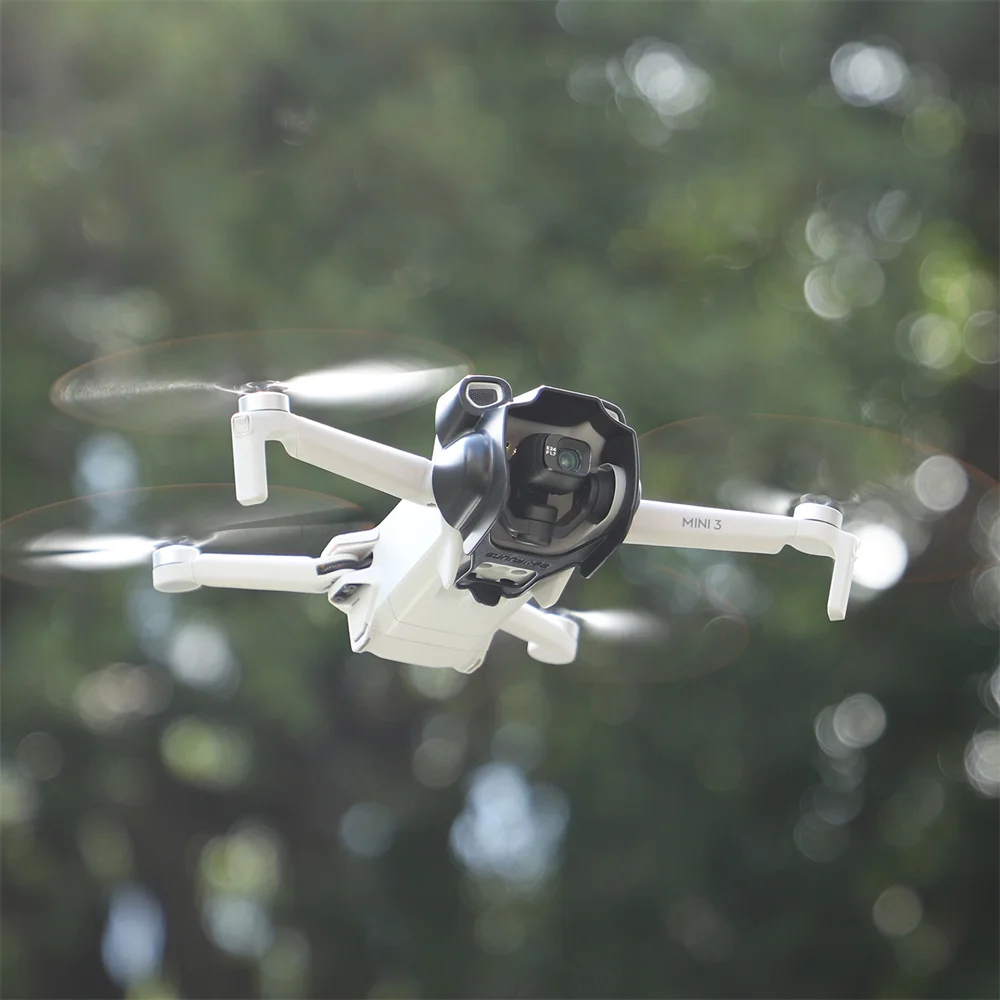 غطاء العدسة المضاد للوهج غطاء للعدسات Gimbal غطاء حماية ملحقات طائرة بدون طيار ل DJI Mavic Mini 3 ملحقات طائرة بدون طيار