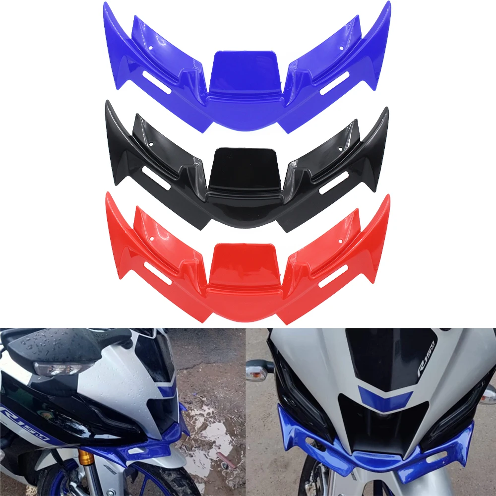 

Motorcycle Winglet Front Fairing Wing Guard Cover For YAMAHA YZF R15 V4 2021 2022 2023 Decoration Winglets Accessories