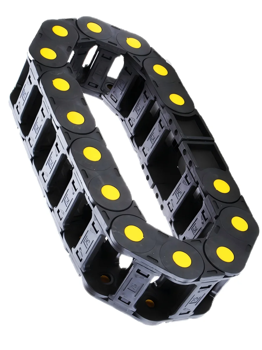 

1 meter 45*100/45*125/45*130/45*150 Towline Enhanced Bridge-type Drag Chain with End Connectors for CNC Router Machine Tools