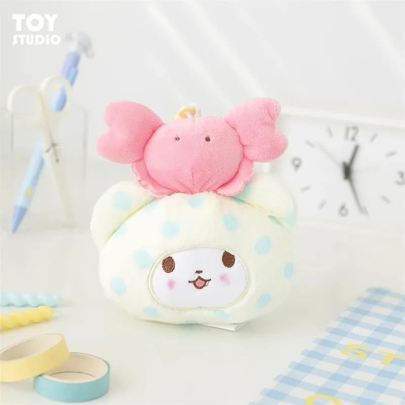 Echte Sanrio Marumofubiyori Bär Cinnamoroll Plüsch Spielzeug Schlüsselbund Kawaii Kleine Anhänger Schlüsselring Kinder Stofftiere Geburtstag Geschenke – Detail 16