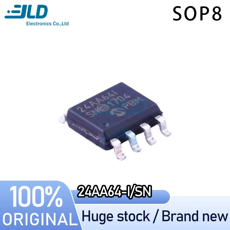 

(10-20piece) 100% New 24AA64-I/SN SOP8 Chipset Professional one-stop ordering Adequate stock Chip Electronics