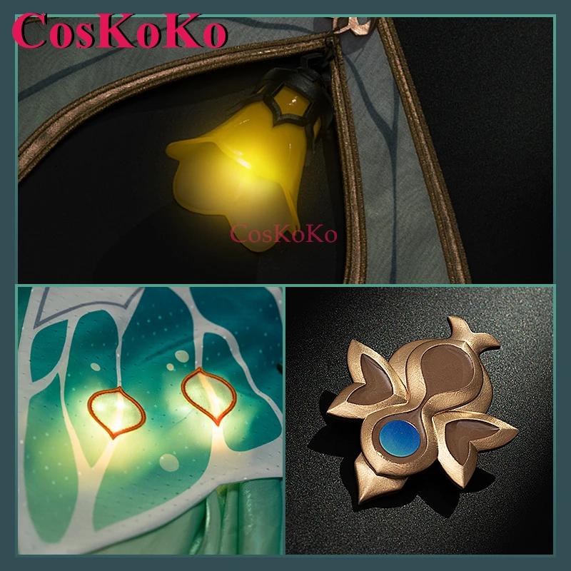 CosKoKo-Costume de Cosplay Honkai Firefly Game, Star Rail, Uniformes doux et élégants, Robe de soirée d'Halloween, Vêtements de jeu à plis, Mode