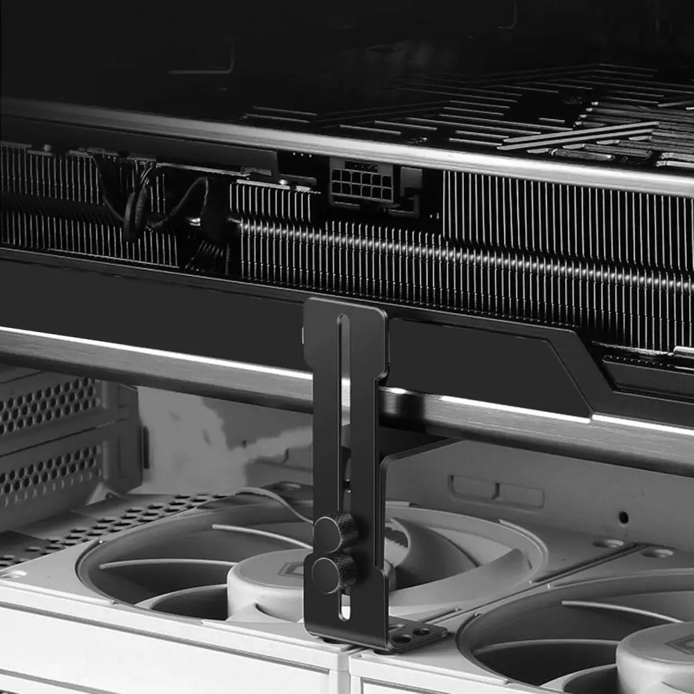 Soporte para tarjeta gráfica, soporte ajustable de Metal Gpu para tarjetas gráficas, soporte antiarañazos de alta resistencia, diseño no