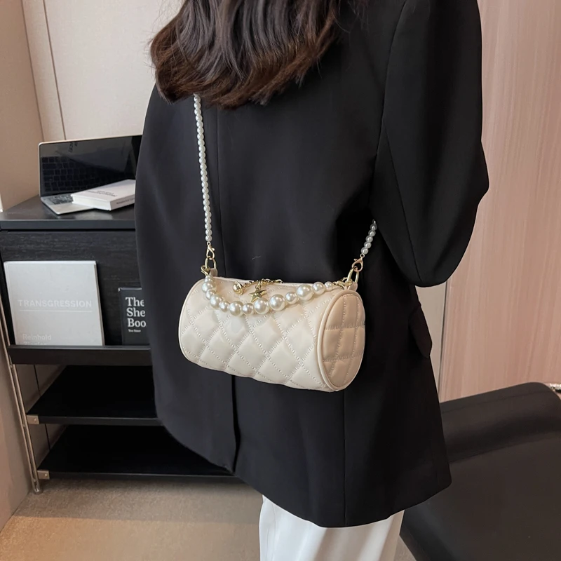 

High End Women Fashion Luxury Leather Shoulder Bag Elegant Classic Tote Handbag Daily Crossbody Look