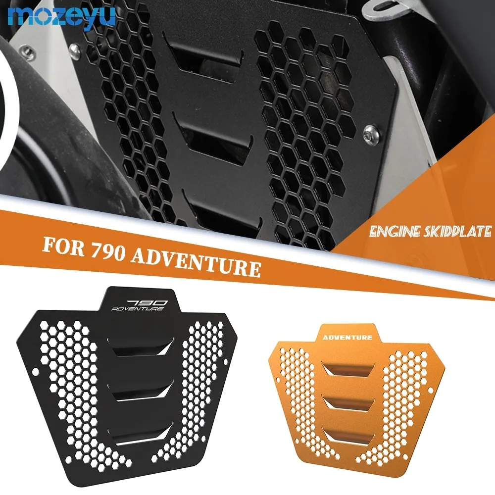 

2026 For 790 890 ADV 790 890 Adventure S R 2020 - 2023 2024 2025 Motorcycle Accessories Engine Guard Cover Crap Flap Protector