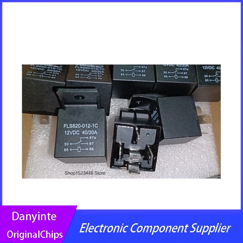 New 3Pcs/Lot   FLS820-012-1C 12VDC  FLS820-012-1C-12VDC FLS820 012 1C 12VDC 14VDC   40/30A  Relay DIP5