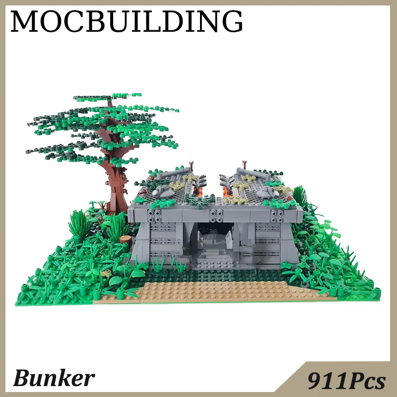 Bunker Diorama Star Movie Video Game Model Display MOC Building Blocks Construction Toys Birthday Gift