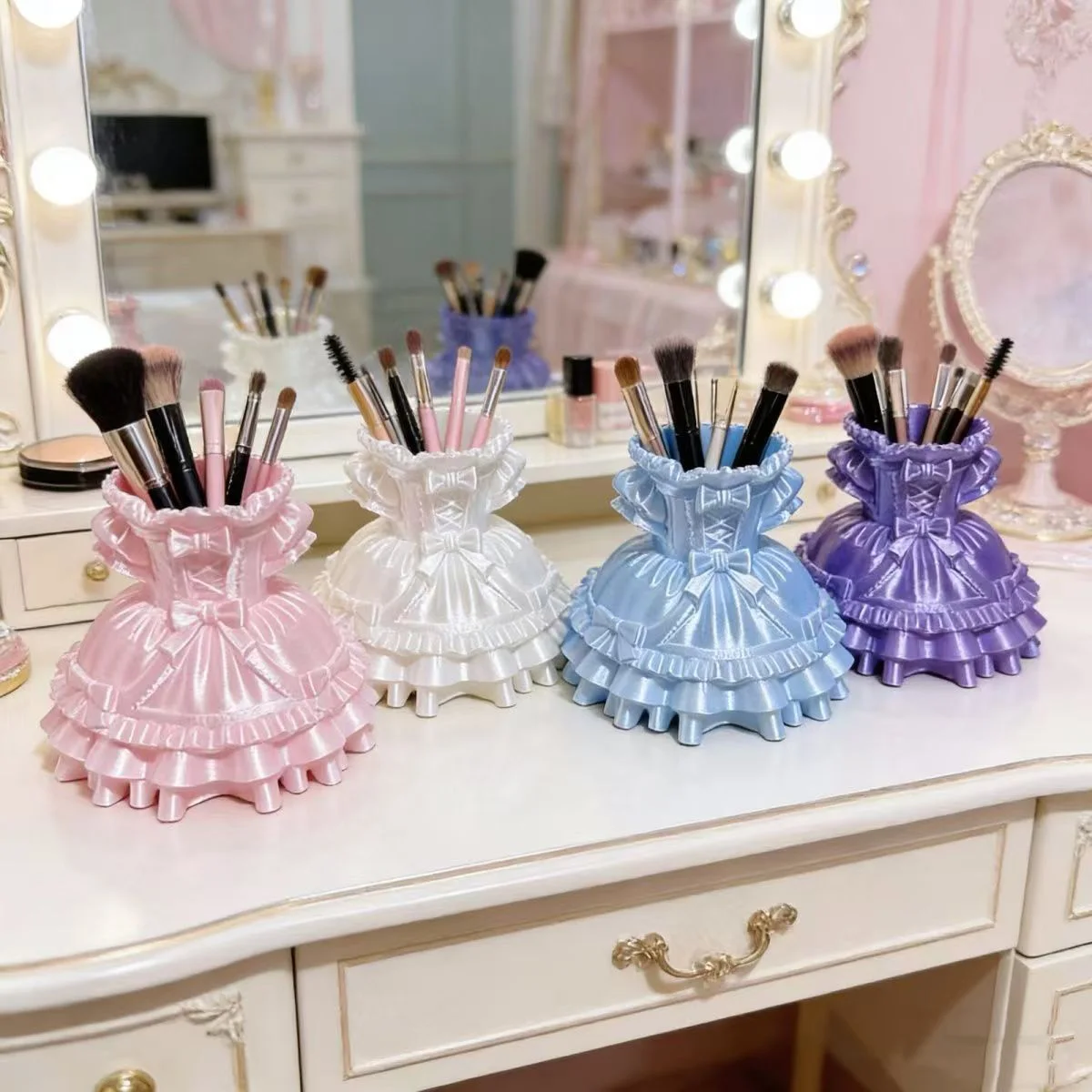 Princess Dress Makeup Brush Ho - đánh giá và giá 3D Printing Grip