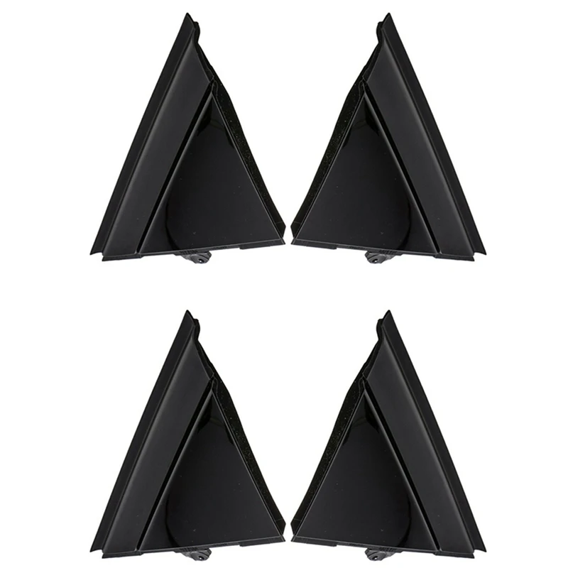 2X Car Left & Right Door Mirror Flag Cover Molding Triangle Cover for FIAT 500 2012-2019 1SH17KX7AA 1SH16KX7AA