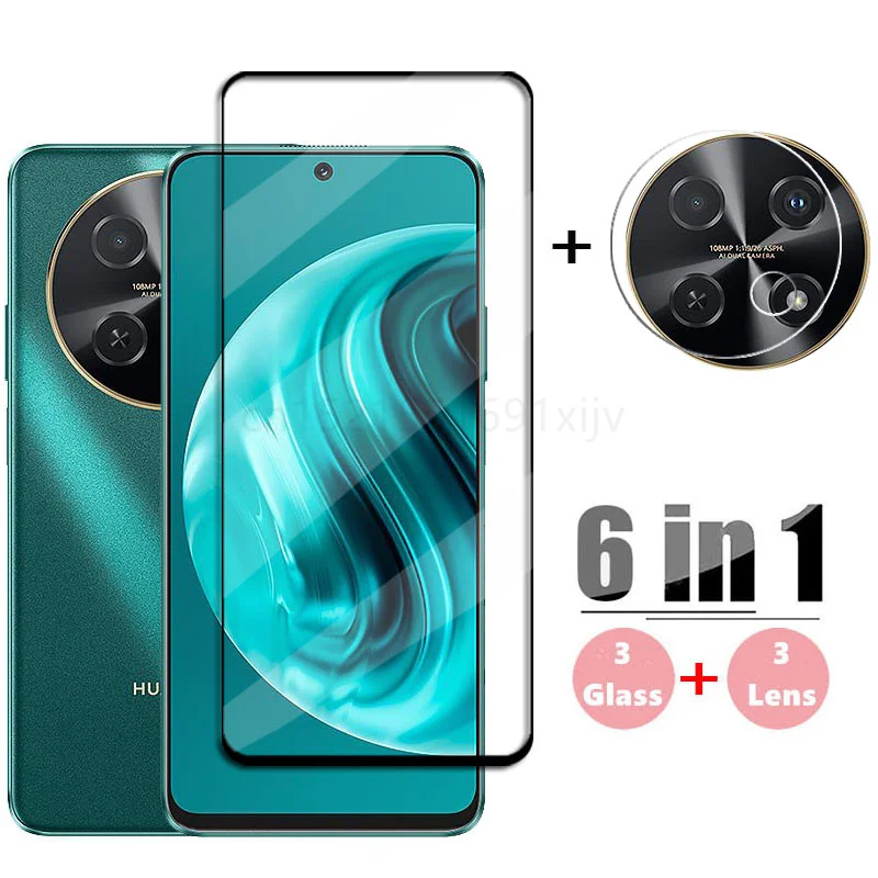 

Full Cover Glass For Huawei Nova 12i Tempered Glass Nova 12i Screen Protector Protective Phone Camera Lens Film Huawei Nova 12i