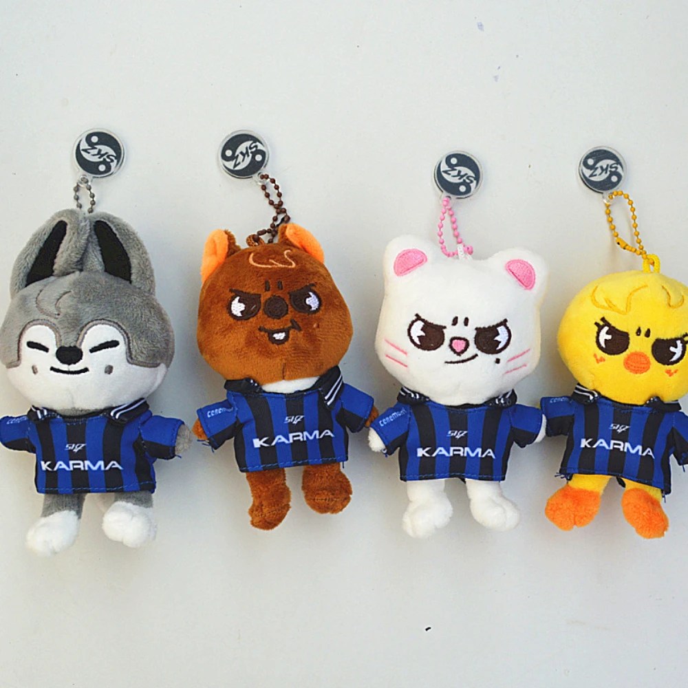 Skzoo Karma Keychain Plush Toys Fans Animals Stuffed Plushies Doll