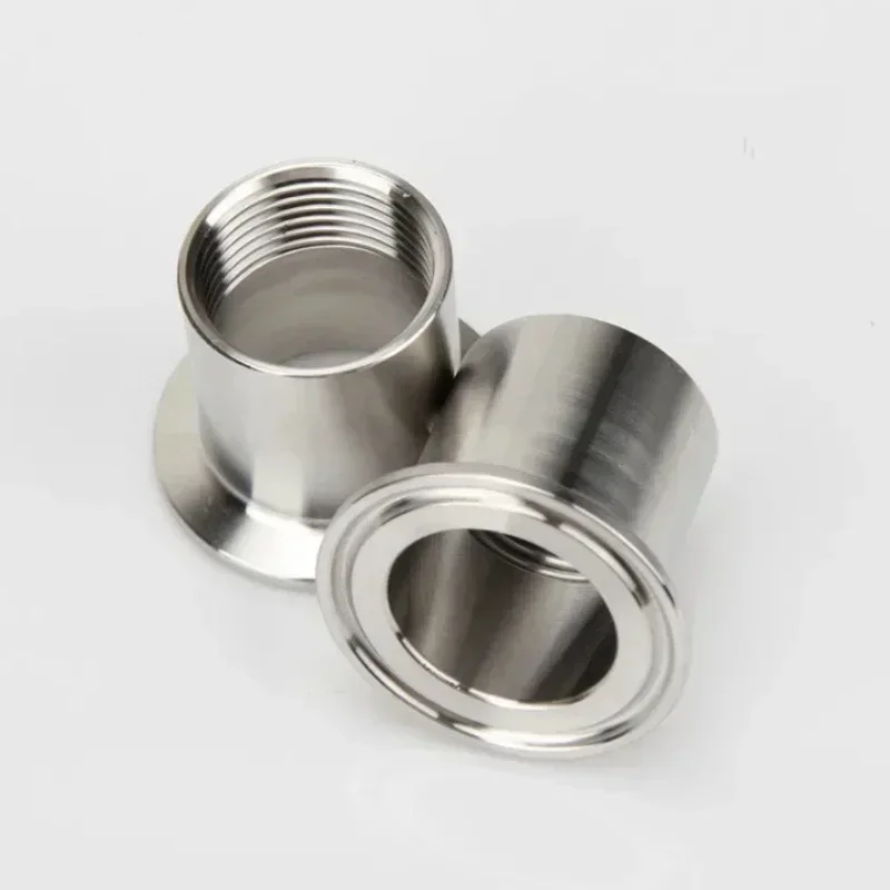 1/4\'\' 3/8\'\' 1/2\'\' 3/4\'\' 1\'\' 11/4\'\' BSP Female Adapter for Heater X 1/2\'\' 1.5\'\' 2\'\' Tri Clamp 304 Stainless Steel