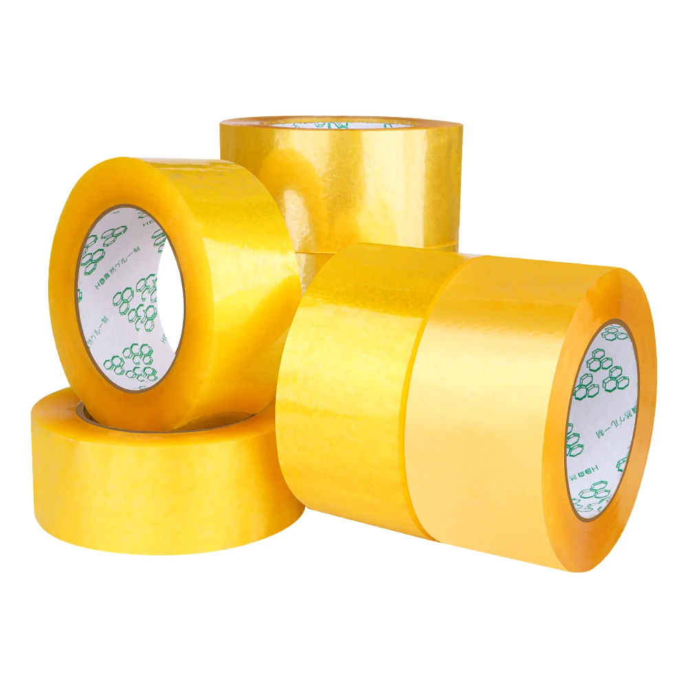 

BOPP Clear White Packing Tape High Quality Transparent Single Sided High Sticky Tape for Carton Seal Heavy Duty Packaging Tape