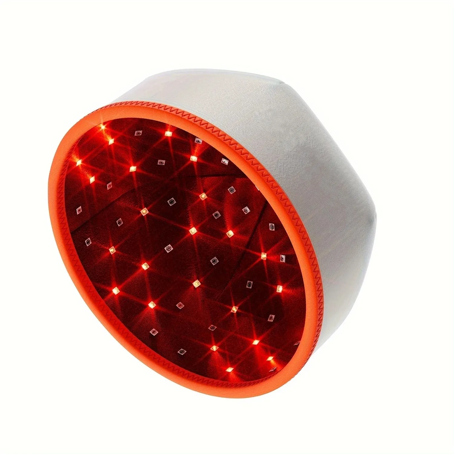 1Pc Rood Licht Therapie Haargroei Cap Led Infrarood Lamp Apparaten Ontspannen Hersenen Haaruitval Behandeling Slapeloosheid Hoofd Pijnverlichting