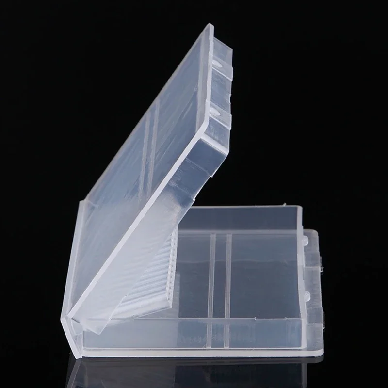 Clear Drill Bits Box Electric File Container for 3/32\