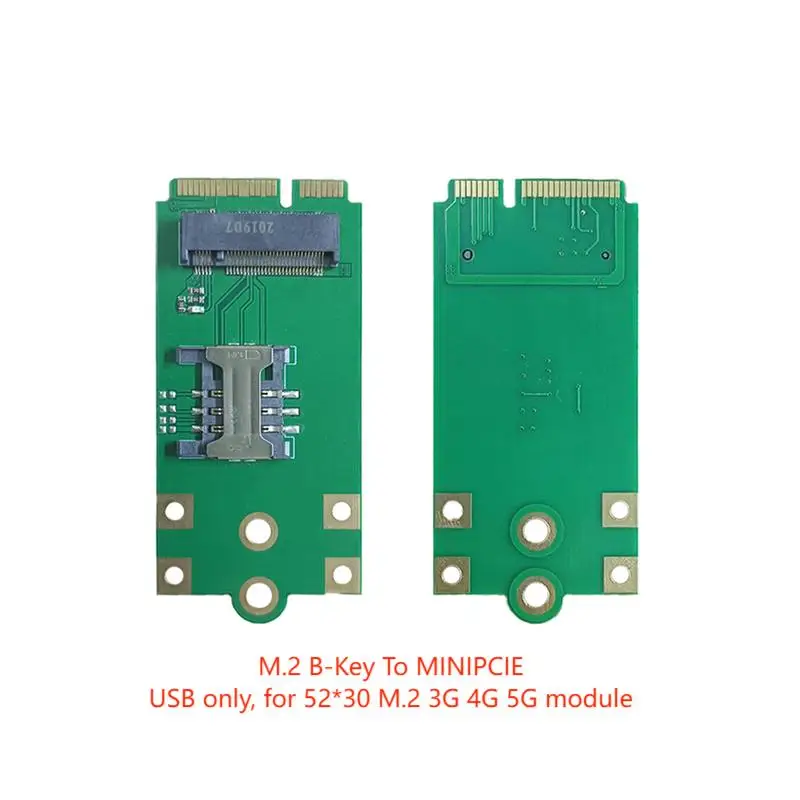 Плата адаптера M.2-USB 3,0 MINIPCIE-USB MINIPCIE-Type-c M.2-minipcie