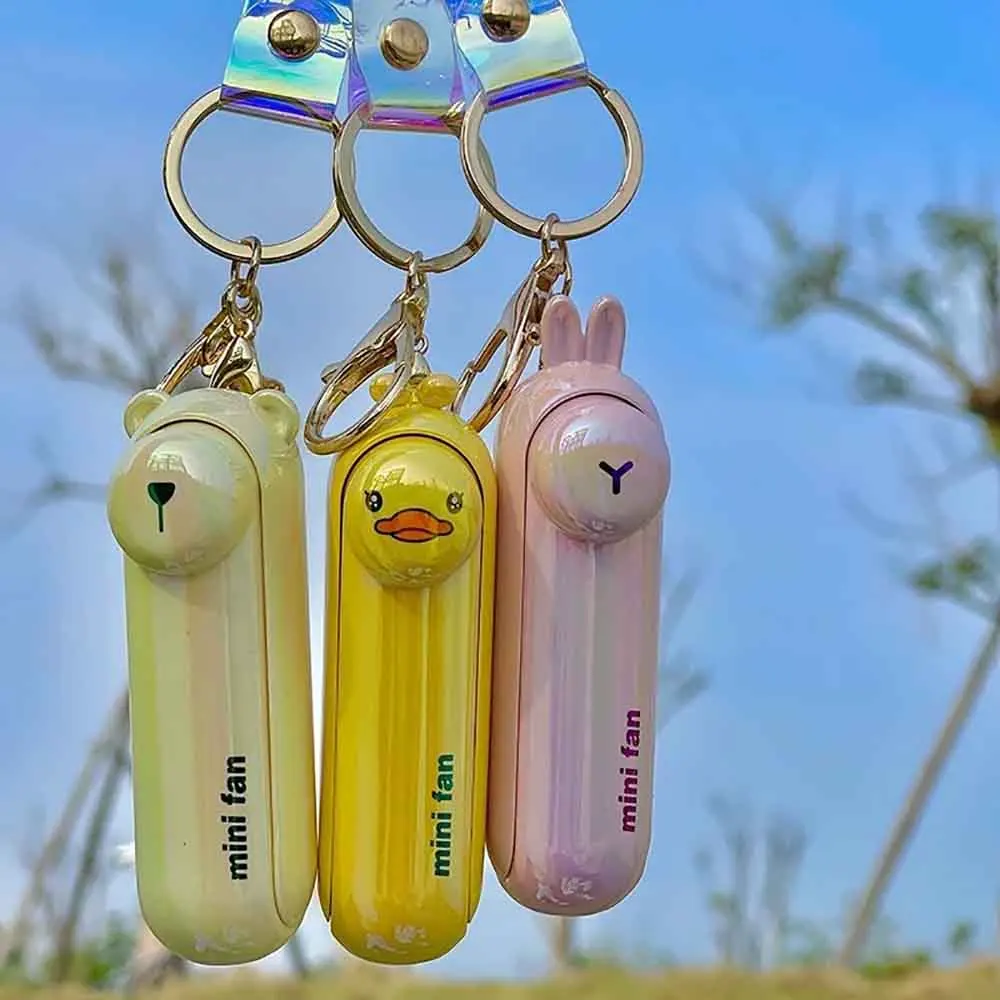

3-in-1 Mini Handheld Fan Lightweight Portable USB Charging with Pendant Bag Turbo Wind for Outdoor Travel Student Cooling