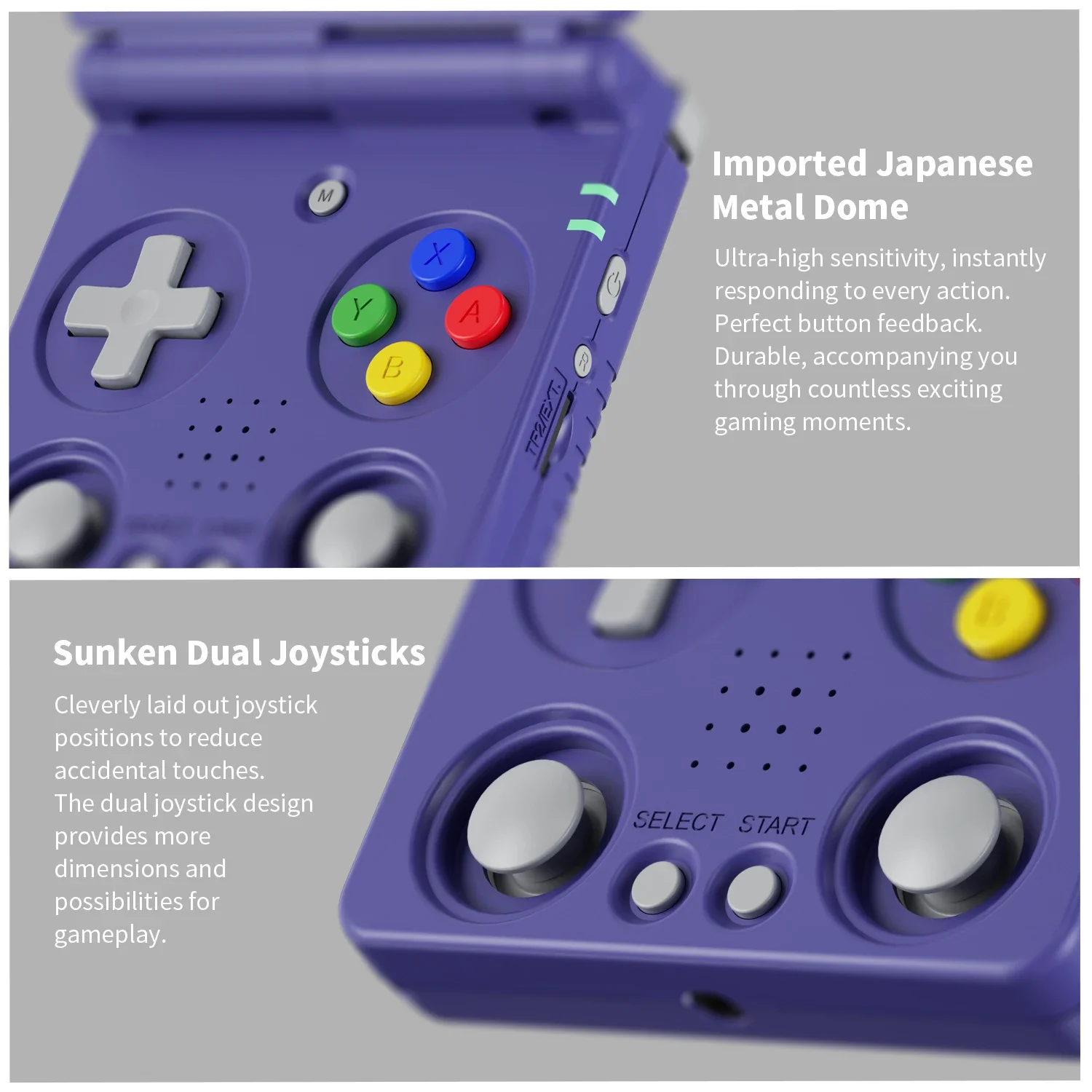 ANBERNIC RG34XXSP consolas de juegos portátiles con tapa pantalla IPS de 3,4 pulgadas sistema Linux 3300mAh WIFI consolas de videojuegos 256G PSP 300 juegos
