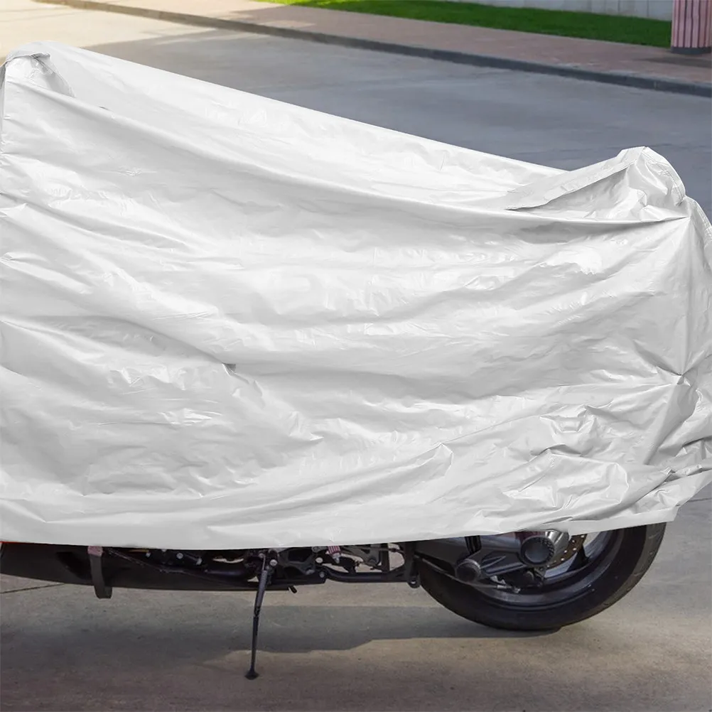 

2pcs Electric Bike Cover Heavy Duty Motorcycle Rain Cover For Outdoor Scooter Moped Tricycle Dust Protection Motorcycle Part