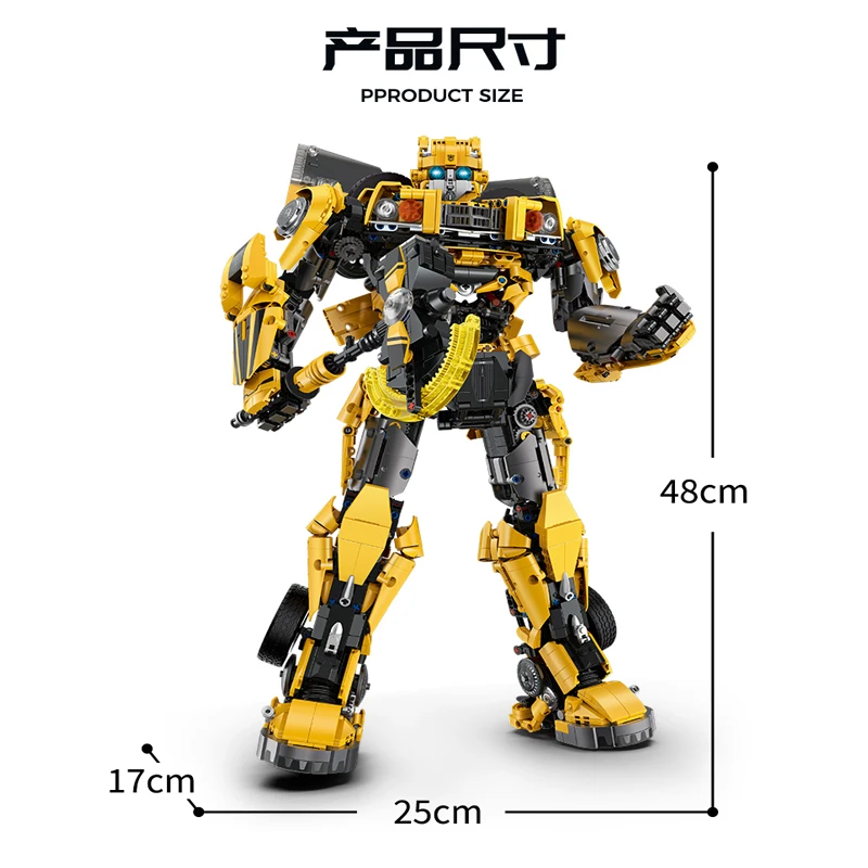 AUF LAGER Kreativität 1:11 Droid Bausteine Modell MOC Technische Roboter Mecha Ziegel Spielzeug für Kinder Geburtstag Geschenk Set