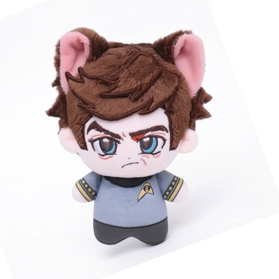 Muñeco de peluche Leonard H. McCoy de 10 cm, muñeco de peluche con huesos, mochila de cosplay, llavero, juguetes de peluche, regalos de cumpleaños y Navidad