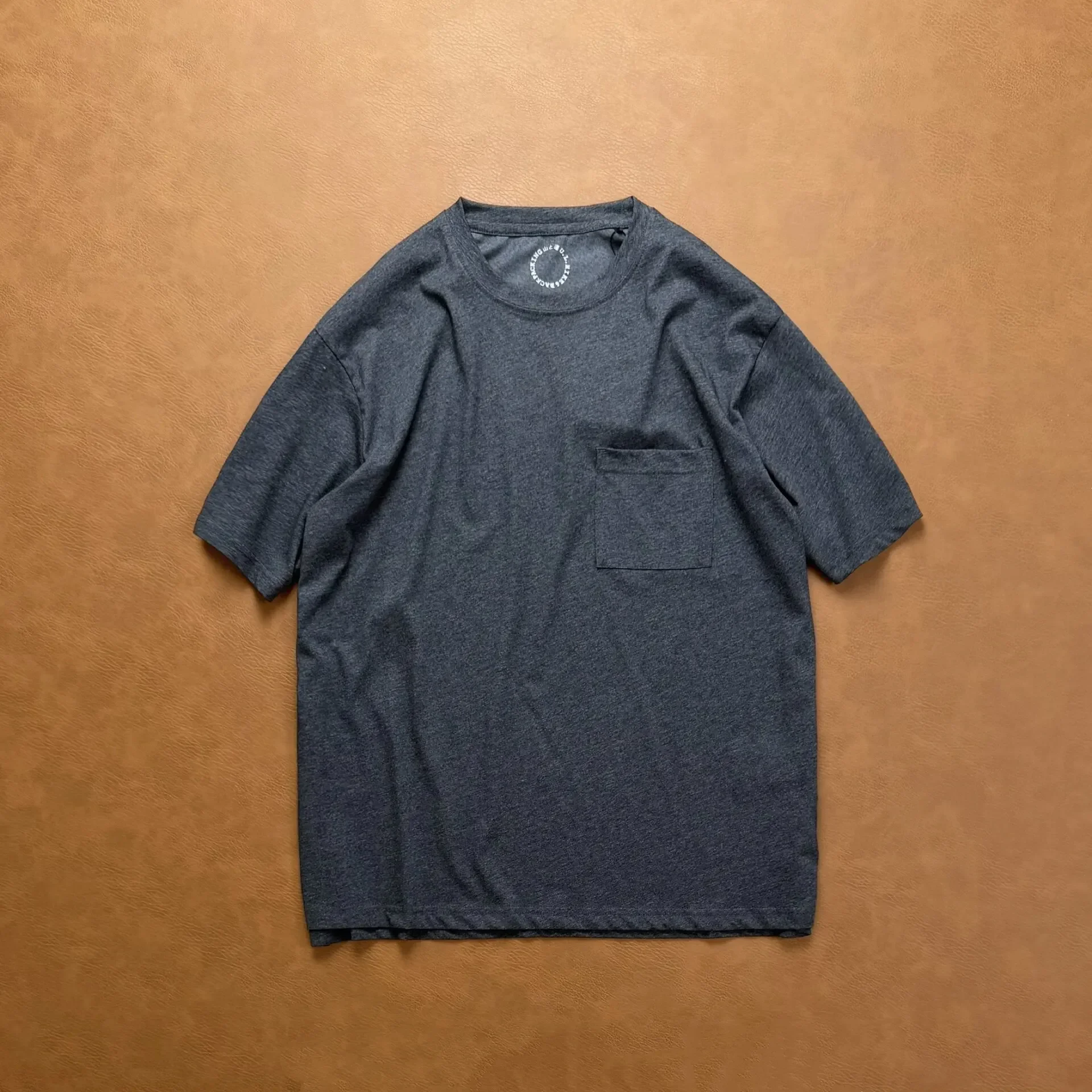 Japanese outdoor super skin-friendly comfortable quick-drying technical fabric lightweight pocket short-sleeved T-shirt