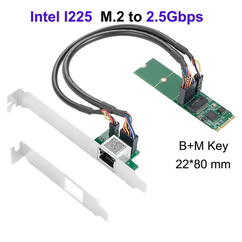 Para chips i225 100/1000m/2500m rj45 adaptador de rede pcie pci express 2.5g gigabit etherent rede lan cartão substituição