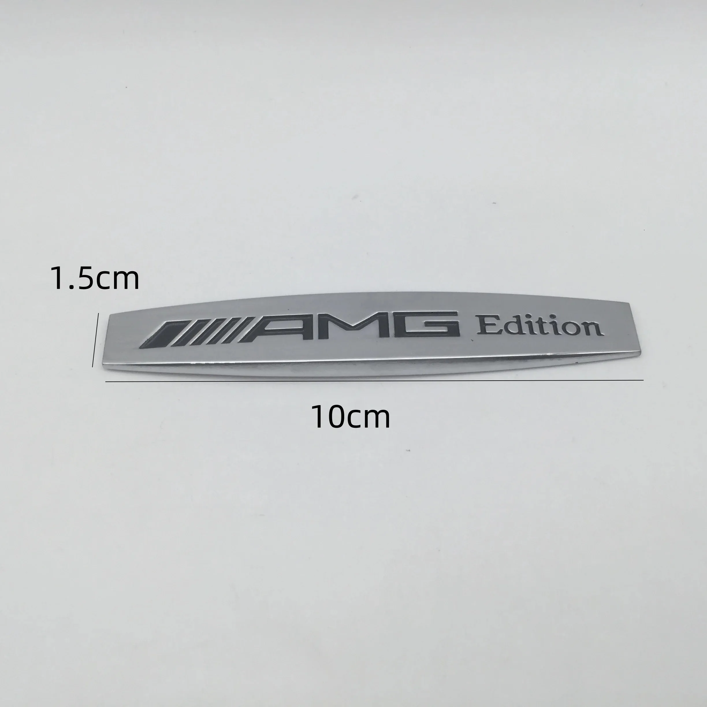 2pcs 3D Metal for AMG Blue Efficiency Lorinser Avantgarde Car Fender Side Emblem Badge Decal Rear Tail Trunk Styling Sticker