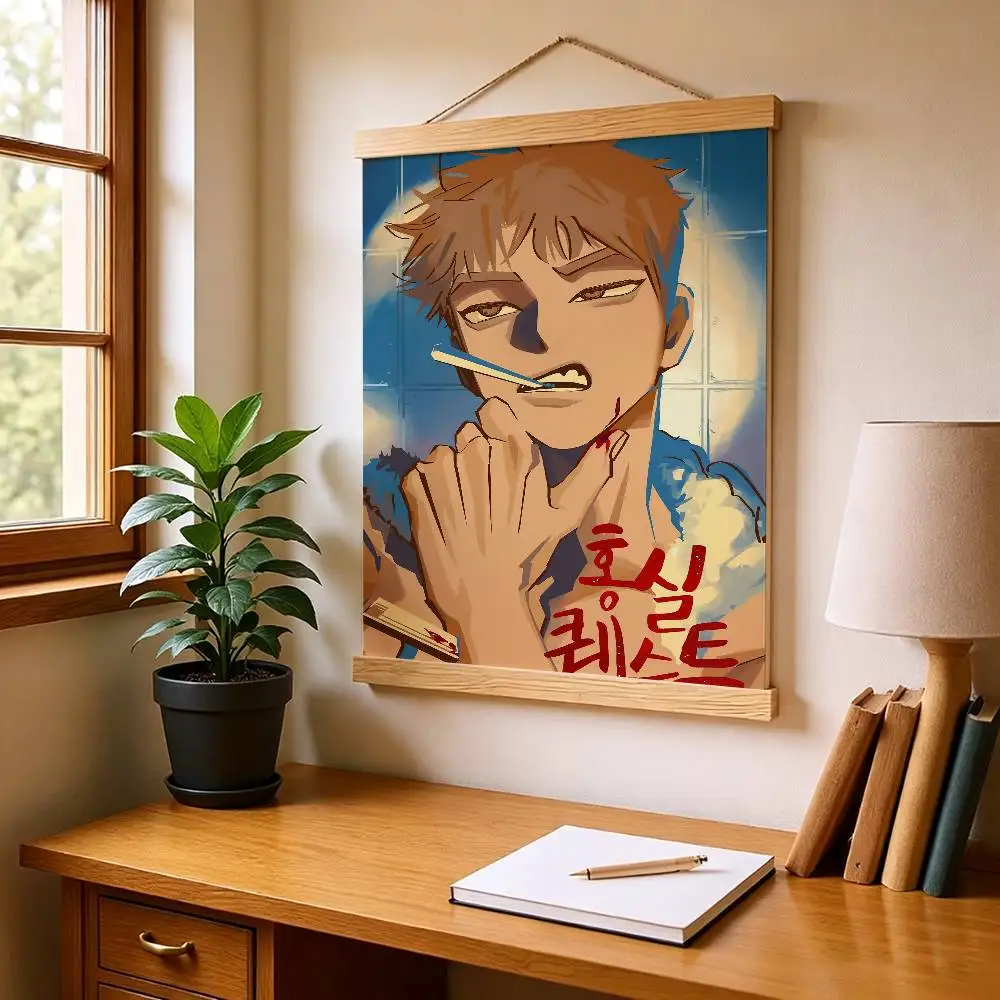 Manhwa R-Red Thread Quest Poster HD Self Adhesive Waterproof Wall Art Ideal for Home Office Dorm Gift Customizable