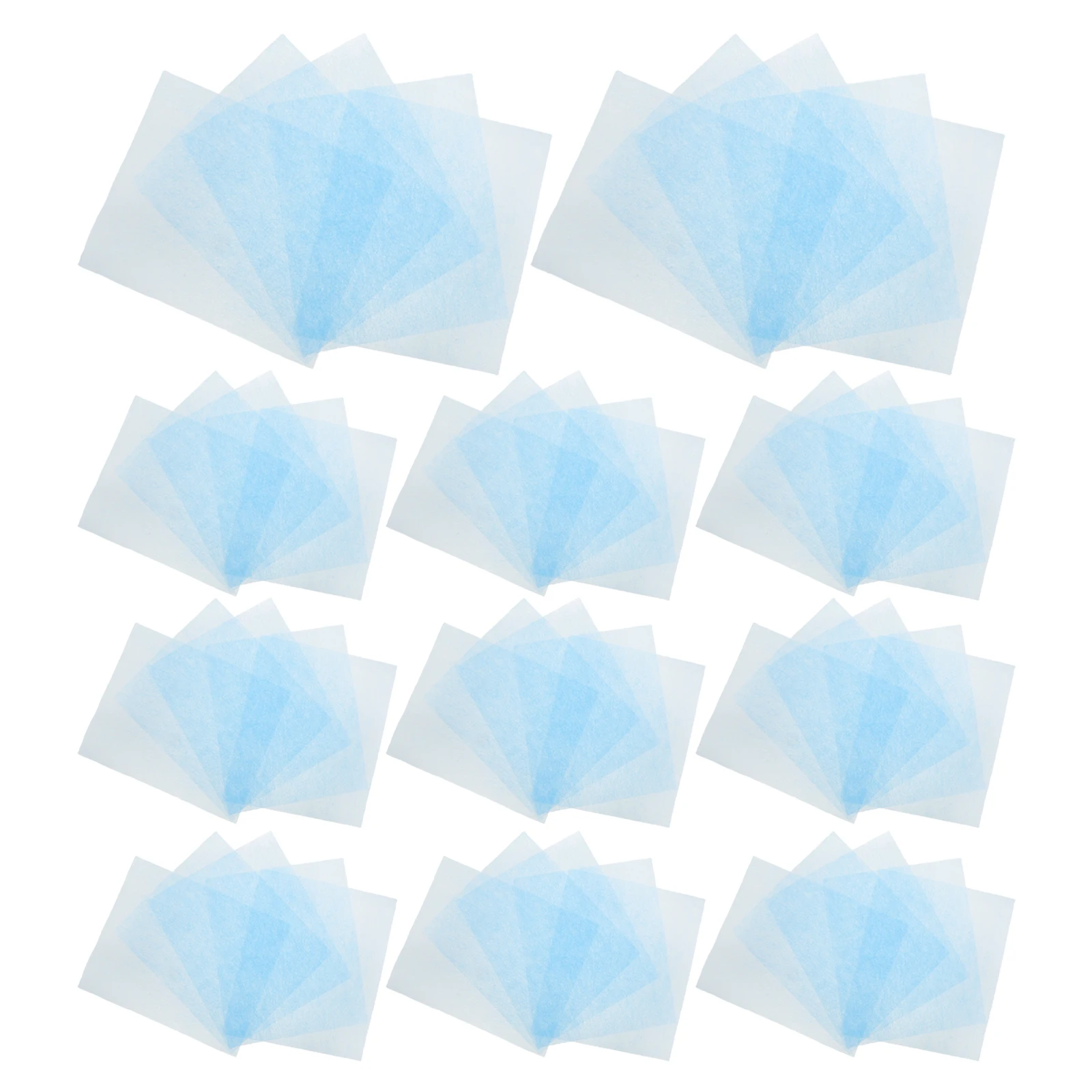 

200pcs Dust Collector Filter Paper Blue Replacement For Salon Vacuum Strainer Mesh Filters Nail Technician Supplies Dust