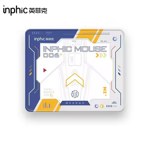 INPHIC IN9 F9 W9PRO Mouse Pad Anti-Slip Rubber Gaming MousePad Durable Desk Pad Thick Seam Edge Suitable for Office and Gaming