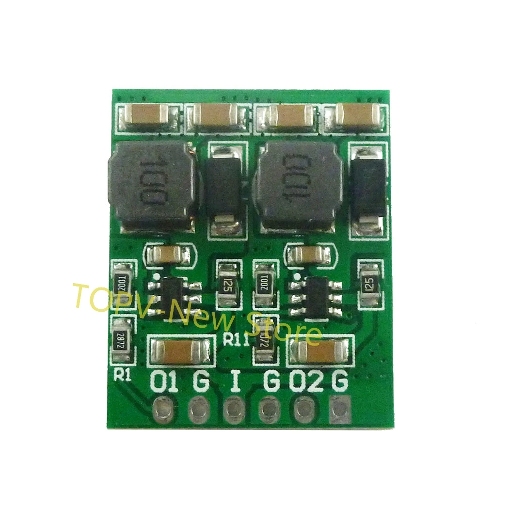 DC-DC Converter 10W Dual Output DC-DC Buck Step-Down Power Supply Module DC 12V 5V 3.3V Voltage Regulator Board 75-90 Efficiency