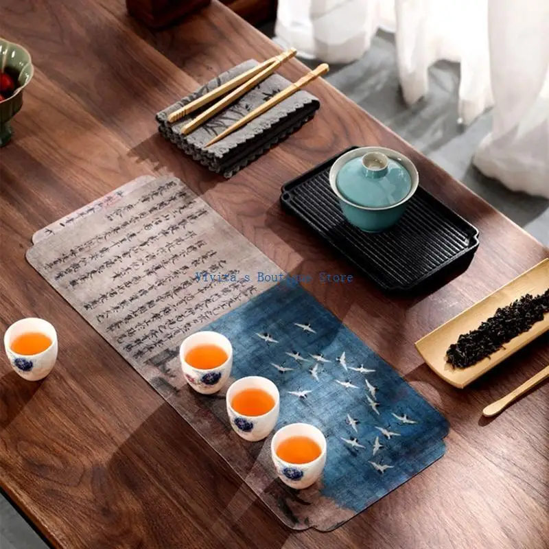 

Table Mats Tea Cloth Household Kitchen Cleaning Cloth Dish Cleaning Towels M76D