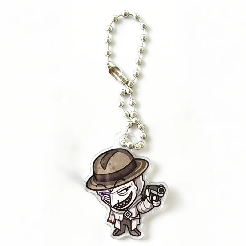 Fear and Hunger Acrylic Keychain Set Silly Chibi Enemies Charms Prehevil RPG Horror Game Merch Bag Pendant Ornament Gift forFans view 6