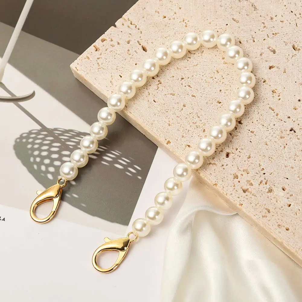 Fashion Shoulder Bag Straps Accessories Long Beaded Chain Pearl Strap DIY purse Replacement Bags Handbag Handles