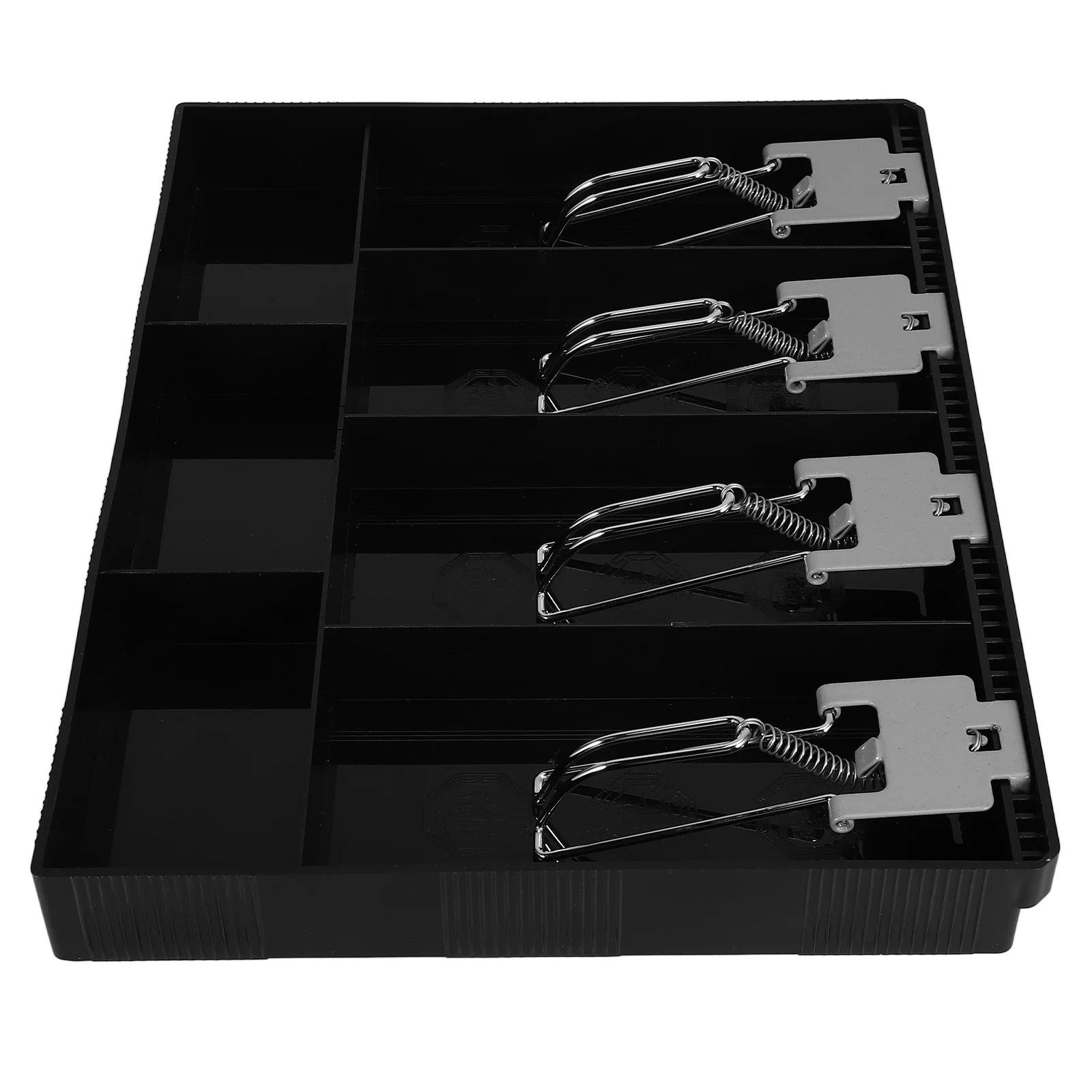 Multi-Grid Cash Drawer Tray Organizer For Store Cash Register Insert Till Compact Holder Supermarket Bakery