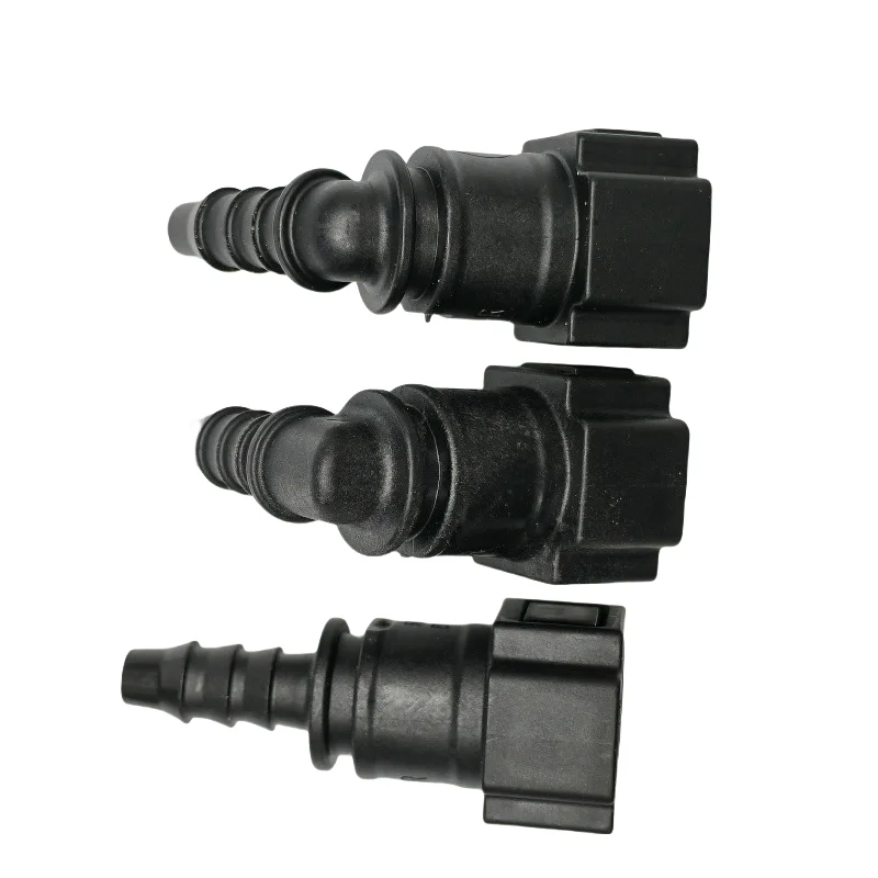 7.89mm 7.89 ID6 Fuel line quick connector 5/16 Fuel pipe joint plastic fittings female connector with double lock 2pcs a lot