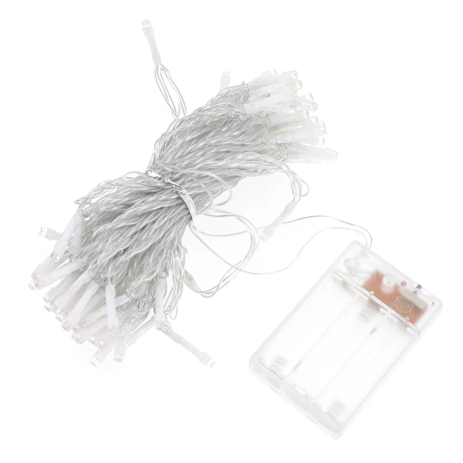 LED سلسلة أضواء في الهواء الطلق الجنية زينة عيد الميلاد لطيف قابلة لإعادة الاستخدام فروع شجرة سقف سياج الإضاءة عروض الزفاف المنزلية