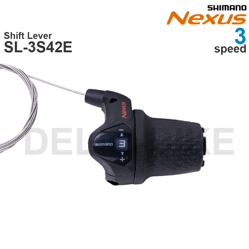 SHIMANO NEXUS Internal Geared Hub SG-3D55 Shift Lever SL-3S42E SM-BC06 3-speed and 16T Single Sprocket Original parts