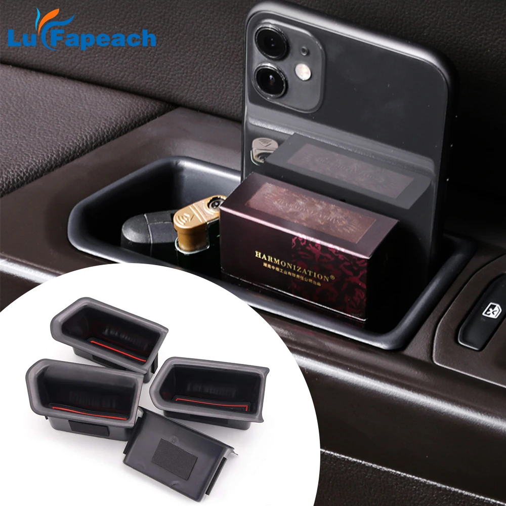 

Auto Accessories For Volkswagen Touron Door Handle Storage Box X Interior Modified ABS Car Armrest Decoration 2017 2018 2020