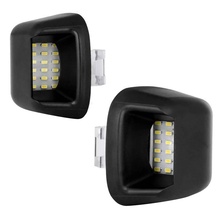 Luz de matrícula LED, Nissan Navara D40 Frontier 2004-2018