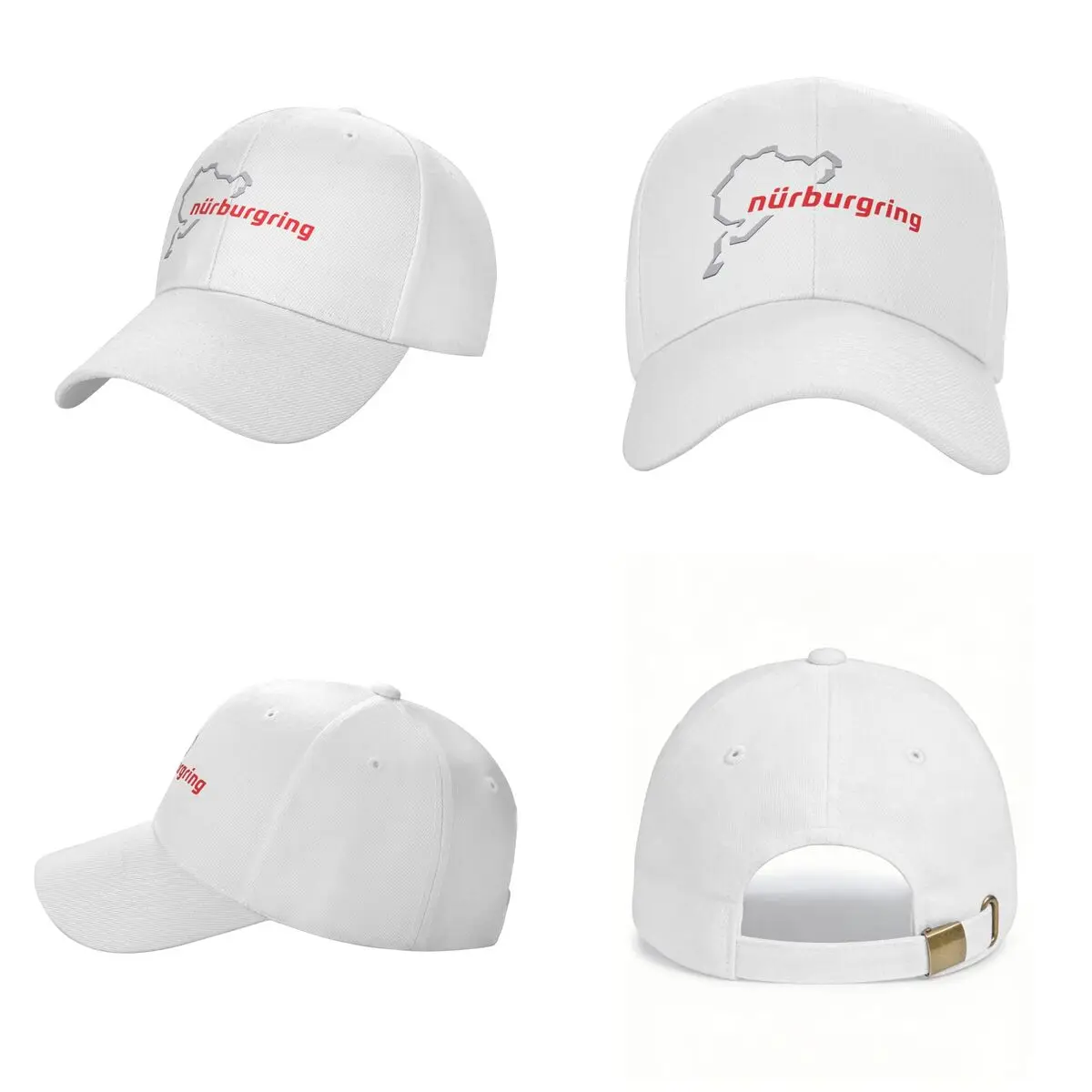 Race Track Germany Nurburgring Cap Fashion Casual Baseball Caps Adjustable Hat Hip Hop Summer Unisex Baseball Hats