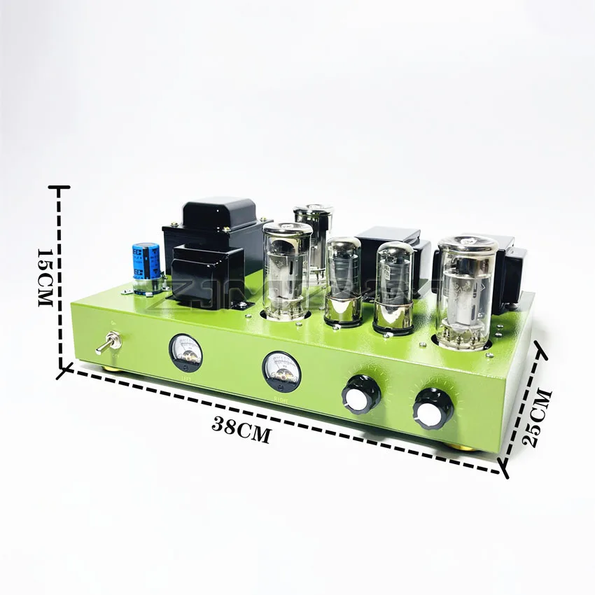 Fu50 Vacuum Tube Amplifier Diy Kit 8w*2 Bluetooth Vu Meter High Power Class A  Audio Amplifier High End Amp Diy Kit 220V