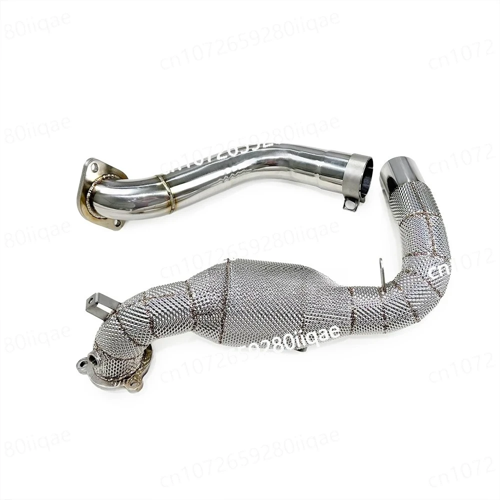 

Downpipe Exhaust for GLA35 GLB35 CLA35 GLB220 CLA250 CLA260 CLA250 A260 A250 A35 2019-2023 2.0T W177 Exhaust PIPE