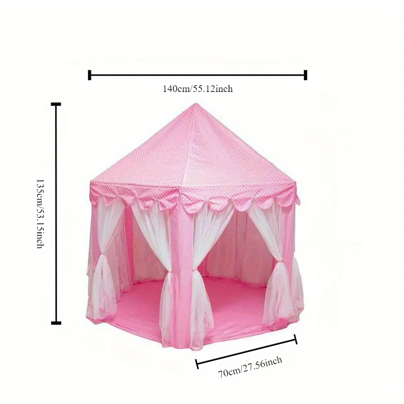 خيمة أطفال محمولة ألعاب خيمة أطفال، قلعة الأميرة للبنات، خيمة منزلية للأطفال، هدايا خيمة أطفال