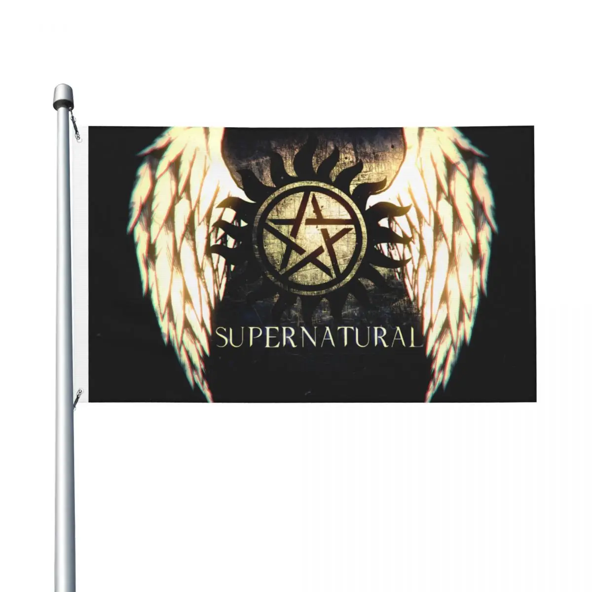 Supernatural Double-Sided Flag for Home Party Garden Indoor Outdoor Flags Decoration Banner