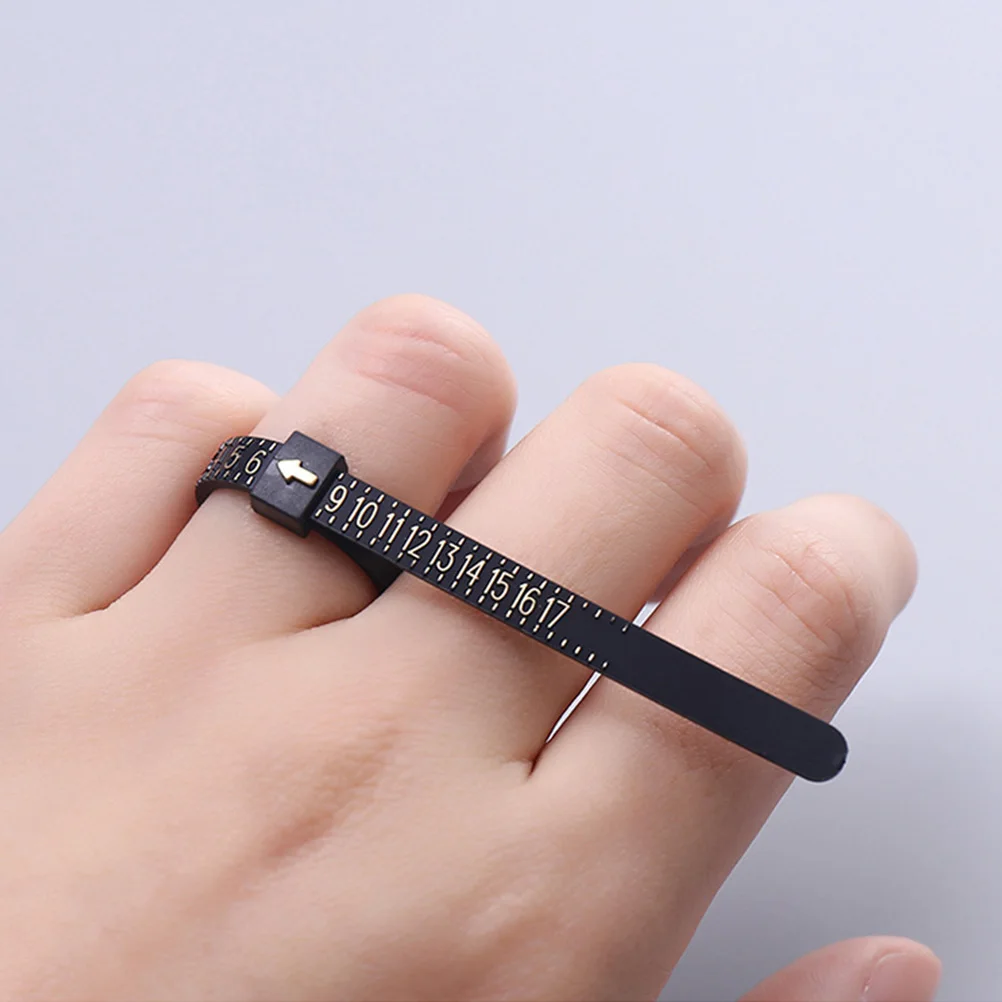 

Finger Sizer Measuring Tool Ring Measurement Gauge Reusable Premium Material Long Service Life Practical Size